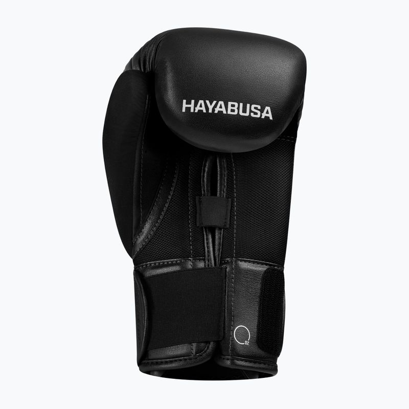 Bokso pirštinės Hayabusa E1 Boxing black/grey 3