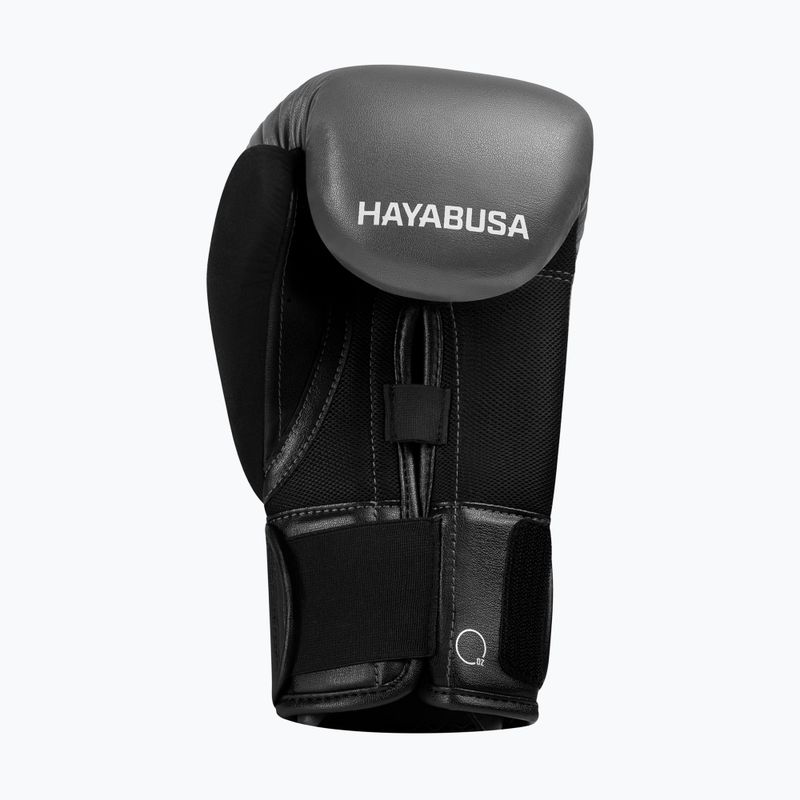 Bokso pirštinės Hayabusa E1 Boxing grey/black 4