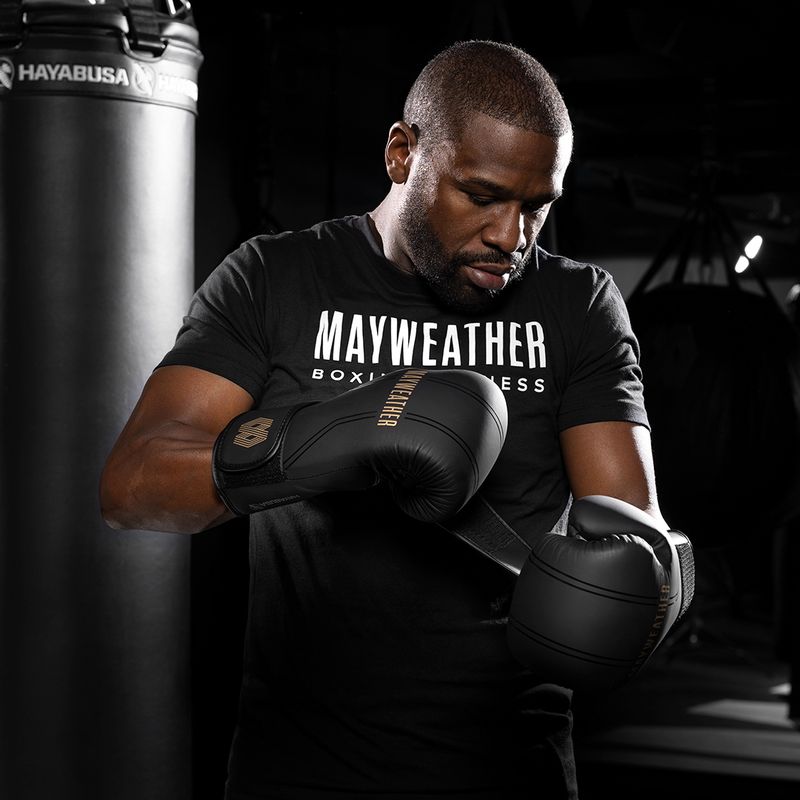Bokso pirštinės Hayabusa Mayweather Contender black 8