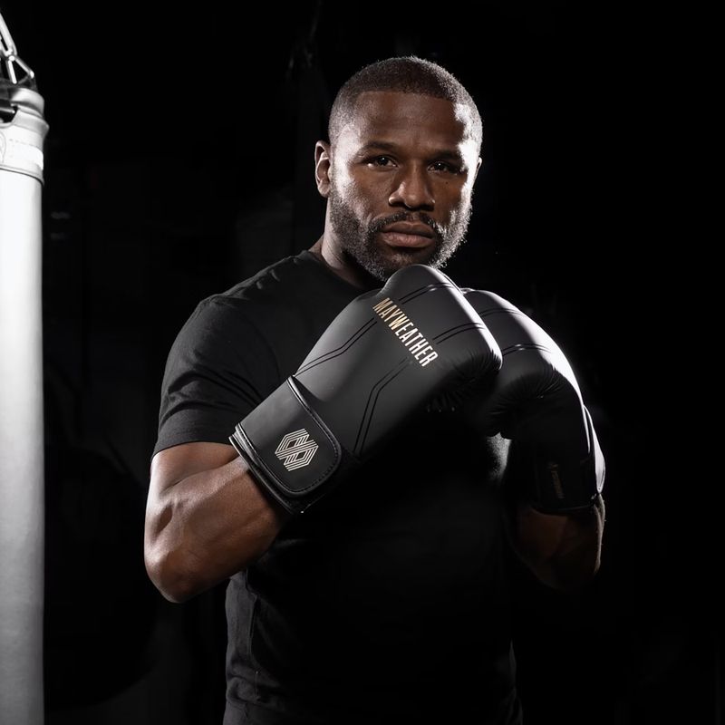 Bokso pirštinės Hayabusa Mayweather Contender black/gold 6