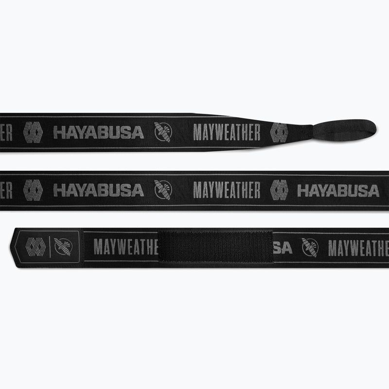 Boksininkų bintai Hayabusa Mayweather Stretch Hand Wraps 450 g black 3