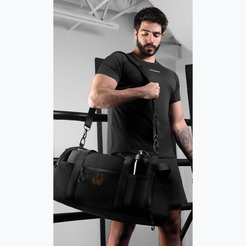 Treniruočių krepšys Hayabusa Mayweather Airstream Duffle Bag 50 l black/gold 5