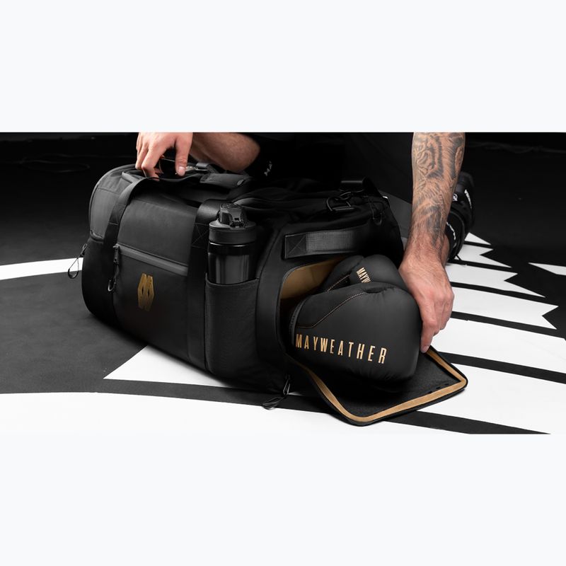 Treniruočių krepšys Hayabusa Mayweather Airstream Duffle Bag 50 l black/gold 6