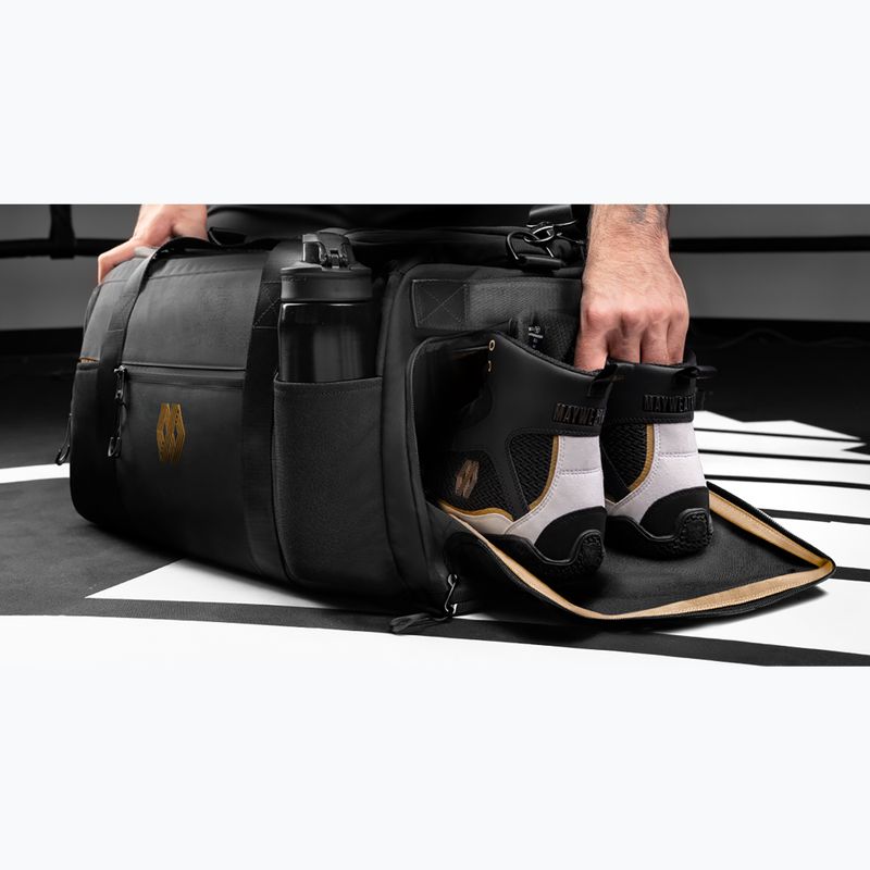 Treniruočių krepšys Hayabusa Mayweather Airstream Duffle Bag 50 l black/gold 7
