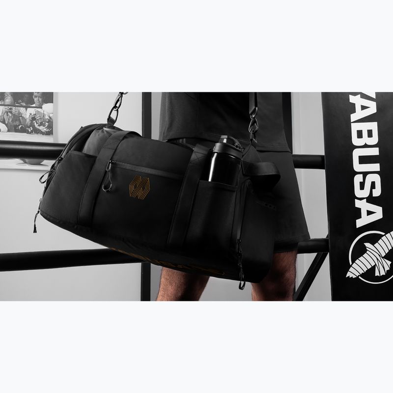 Treniruočių krepšys Hayabusa Mayweather Airstream Duffle Bag 50 l black/gold 8