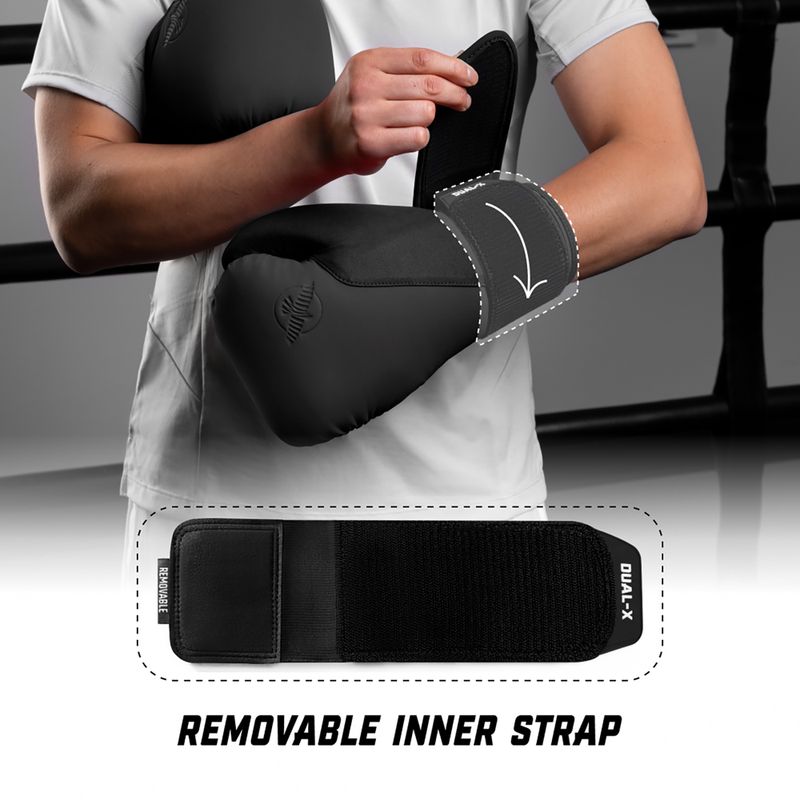 Bokso pirštinės Hayabusa T360 Boxing black 10