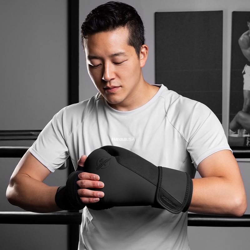 Bokso pirštinės Hayabusa T360 Boxing black 12