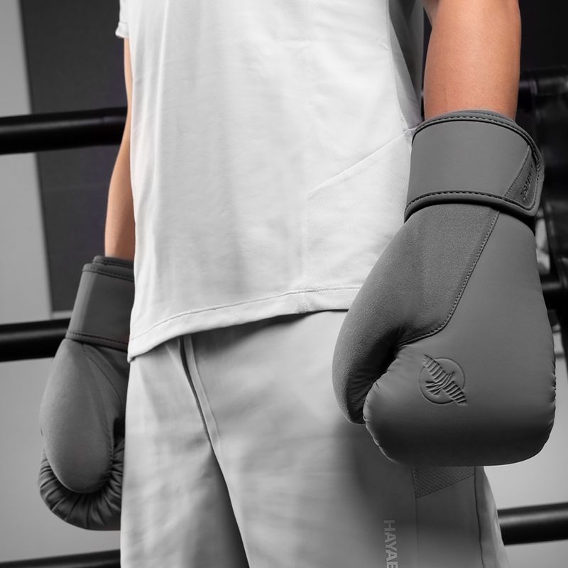 Bokso pirštinės Hayabusa T360 Boxing charcoal 17