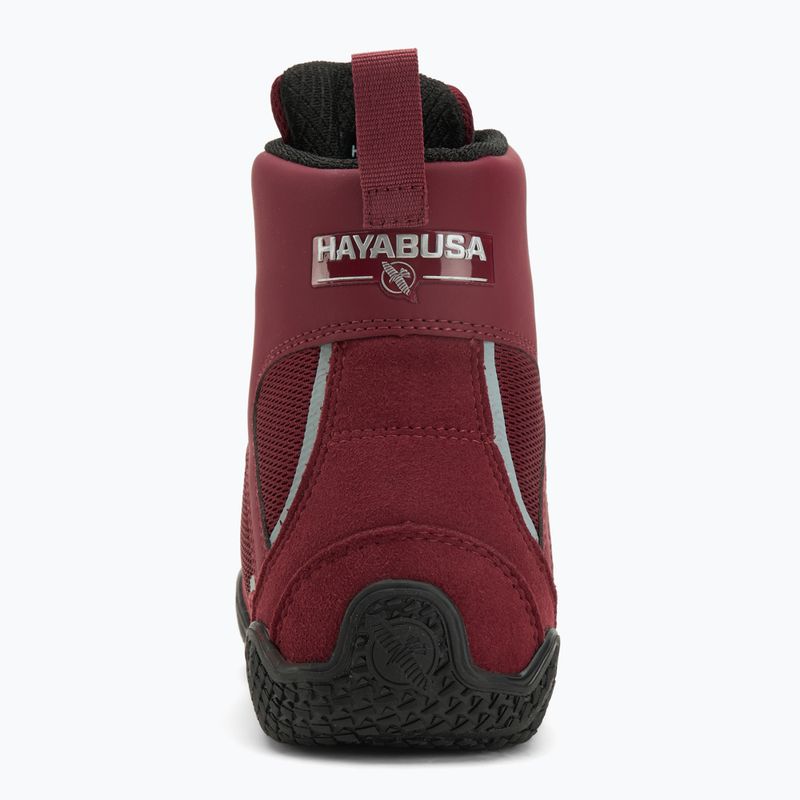 Vyriški bokso batai Hayabusa Pro Boxing garnet/grey 6