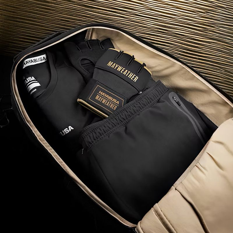 Treniruočių kuprinė Hayabusa Mayweather Boxing 30 l black/gold 6
