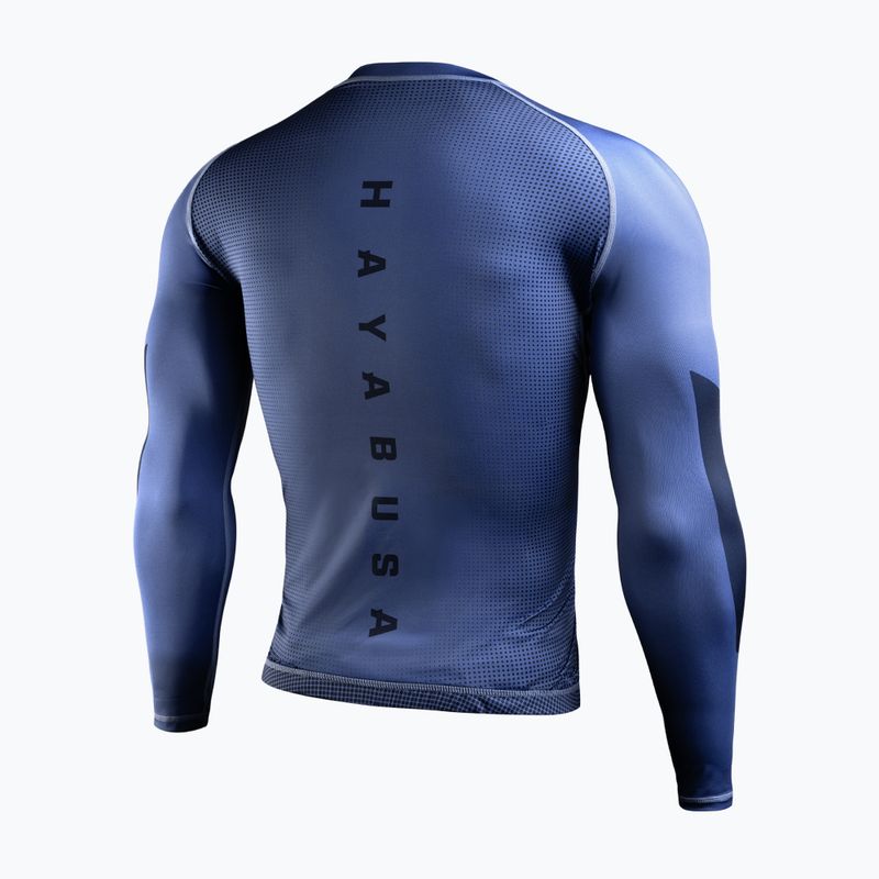 Vyriškas ilgomis rankovėmis rashguardas Hayabusa Core Rash Guard blue 2