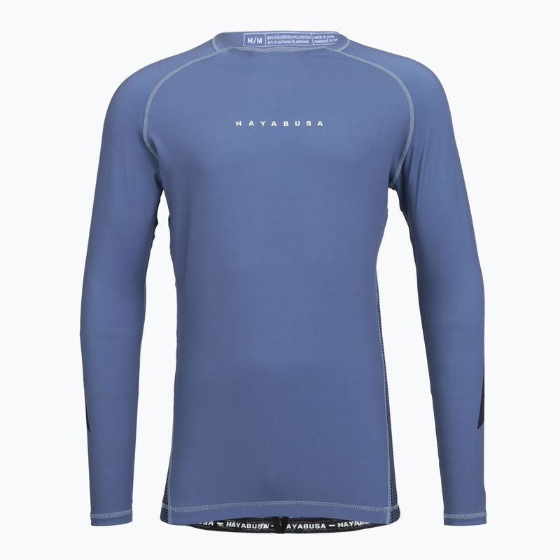 Vyriškas ilgomis rankovėmis rashguardas Hayabusa Core Rash Guard blue
