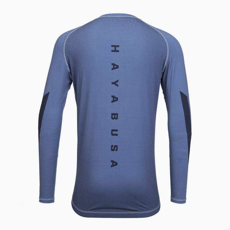 Vyriškas ilgomis rankovėmis rashguardas Hayabusa Core Rash Guard blue 2