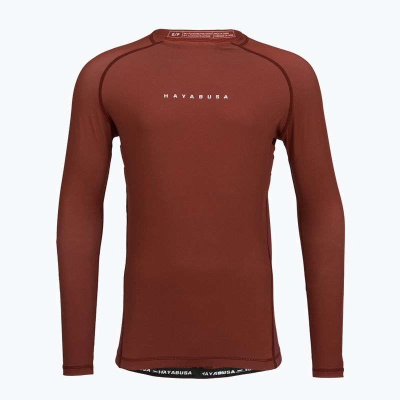 Vyriškas ilgomis rankovėmis rashguardas Hayabusa Core Rash Guard red