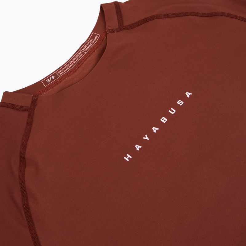 Vyriškas ilgomis rankovėmis rashguardas Hayabusa Core Rash Guard red 3