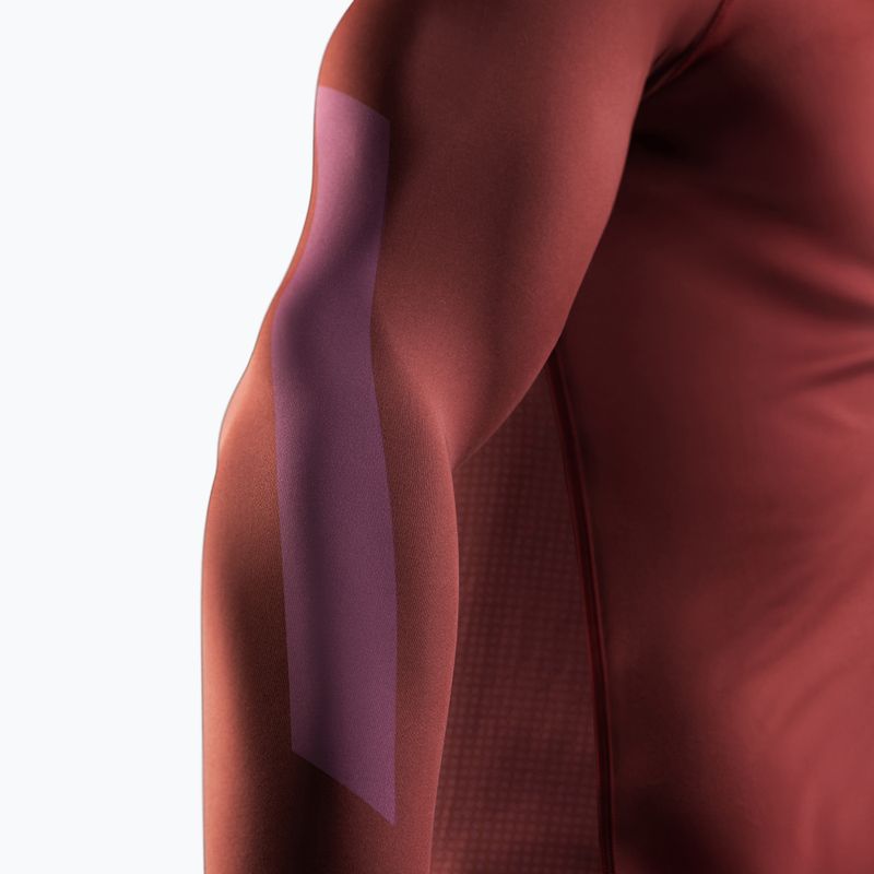 Vyriškas ilgomis rankovėmis rashguardas Hayabusa Core Rash Guard red 4