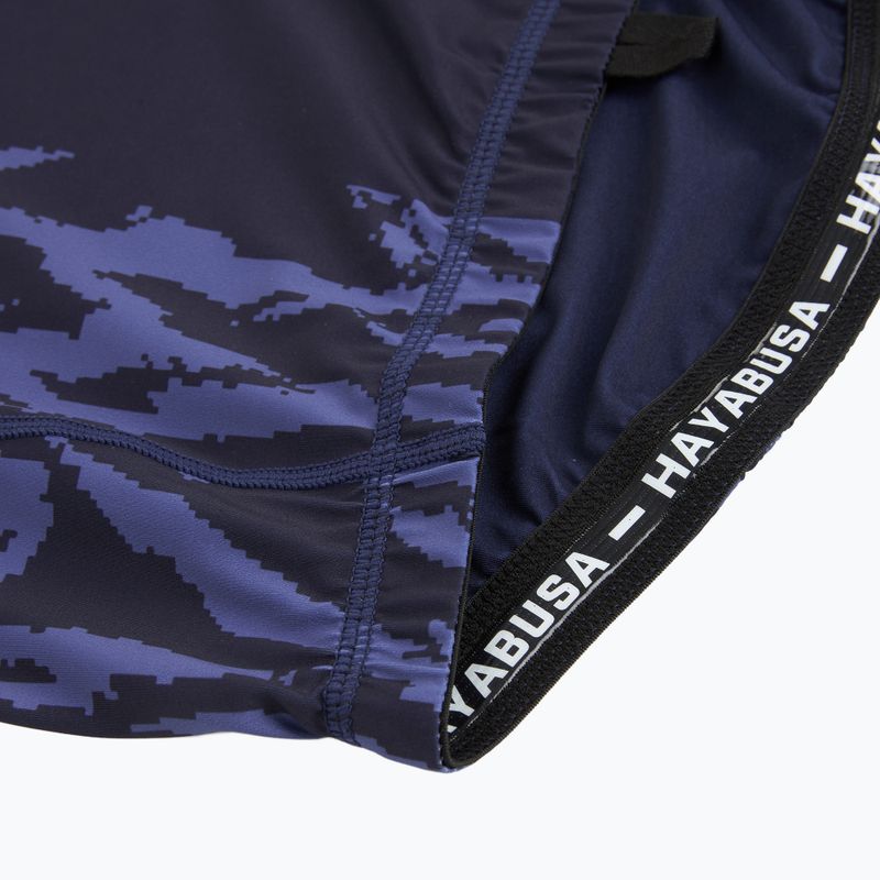 Vyriškas ilgomis rankovėmis rashguardas Hayabusa Apex Rash Guard navy/orange 4