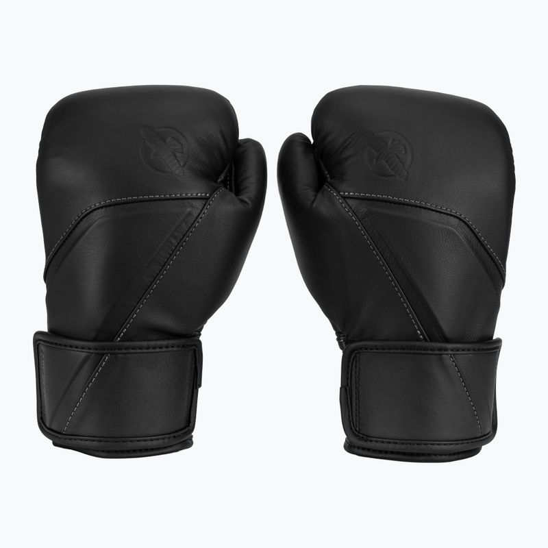 Bokso pirštinės Hayabusa E1 Leather black 2