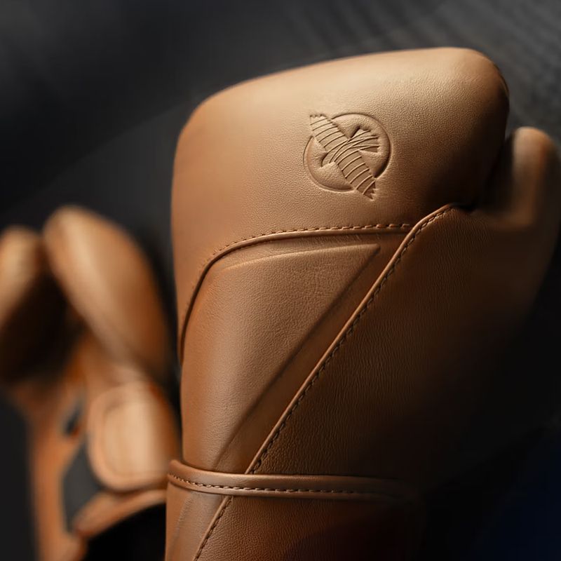 Bokso pirštinės Hayabusa E1 Leather brown 2