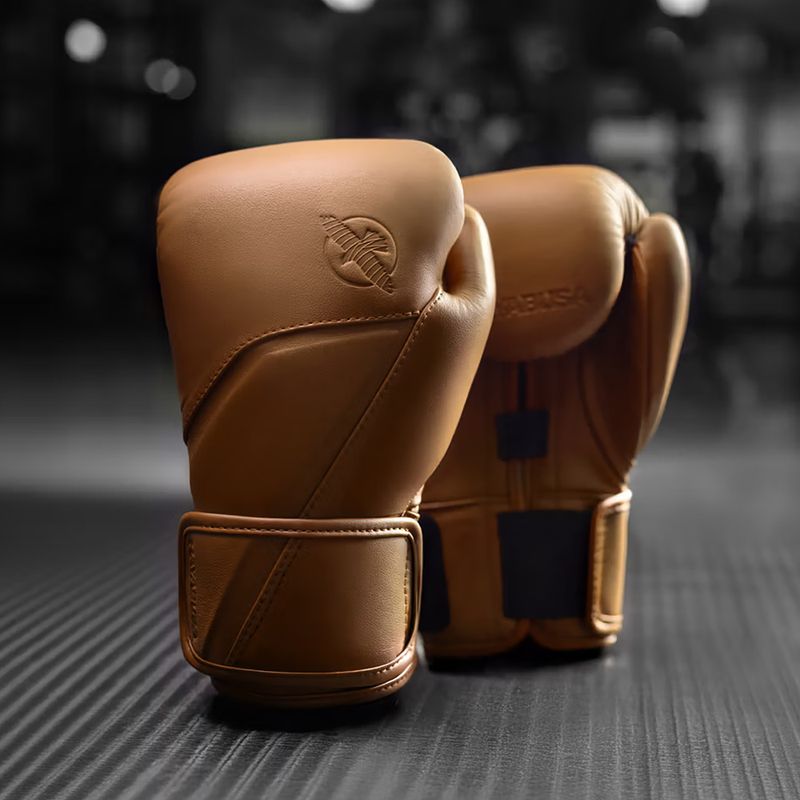 Bokso pirštinės Hayabusa E1 Leather brown 5