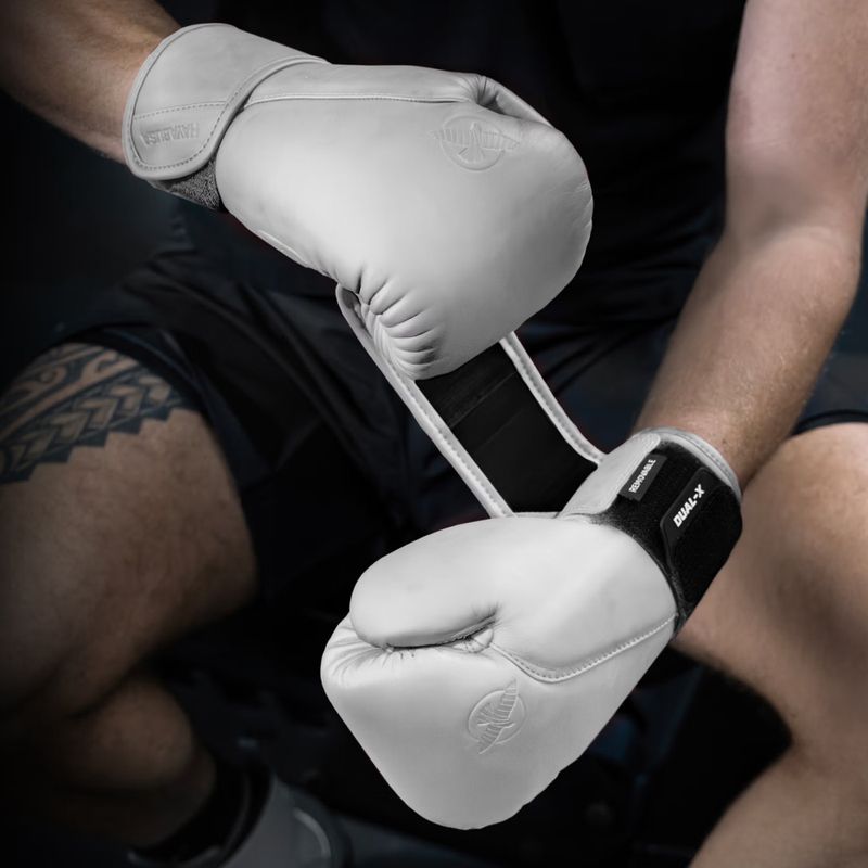 Bokso pirštinės Hayabusa T360 Leather white 5