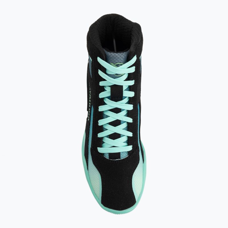 Bokso bateliai Hayabusa Surge black/cyan 5