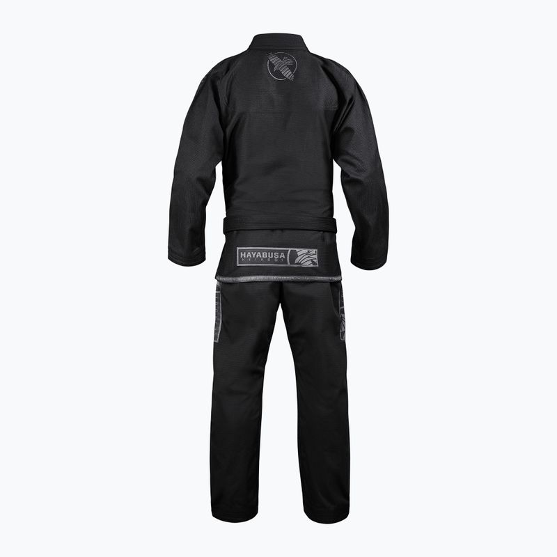 Brazilų džiudžitsu GI Hayabusa Lightweight black 2