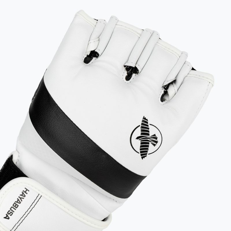 Graplingo pirštinės Hayabusa T3 MMA white/black 5