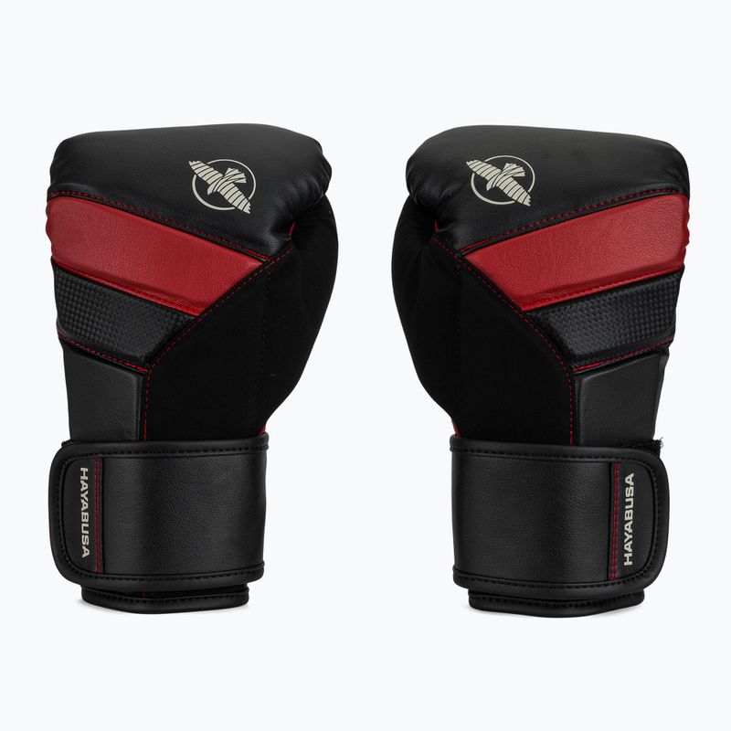 Bokso pirštinės Hayabusa T3 black/red 2