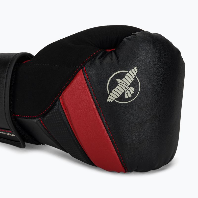 Bokso pirštinės Hayabusa T3 black/red 5