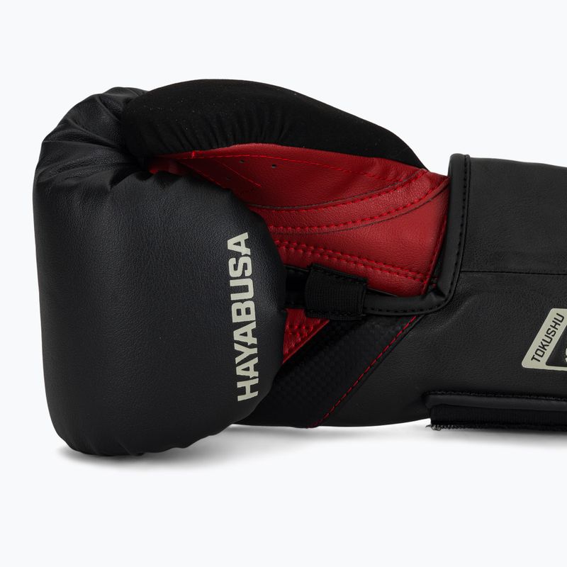 Bokso pirštinės Hayabusa T3 black/red 6
