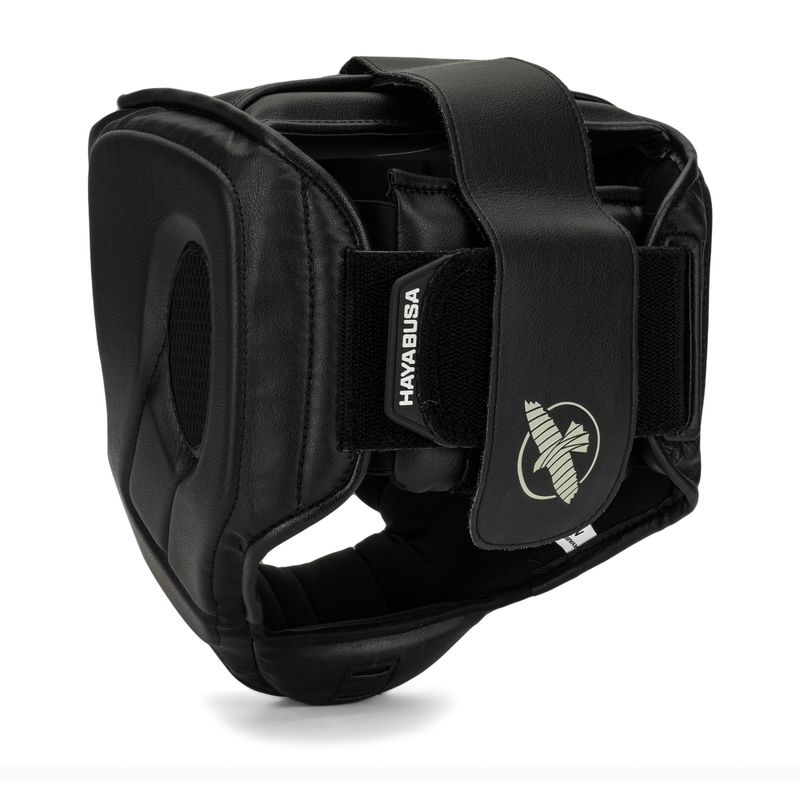 Hayabusa T3 Headgear bokso šalmas juodas/raudonas 3