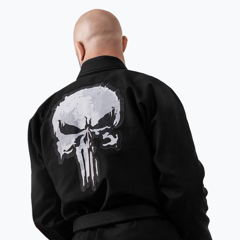 Brazilijos džiudžitsu GI Hayabusa Marvel The Punisher black 7