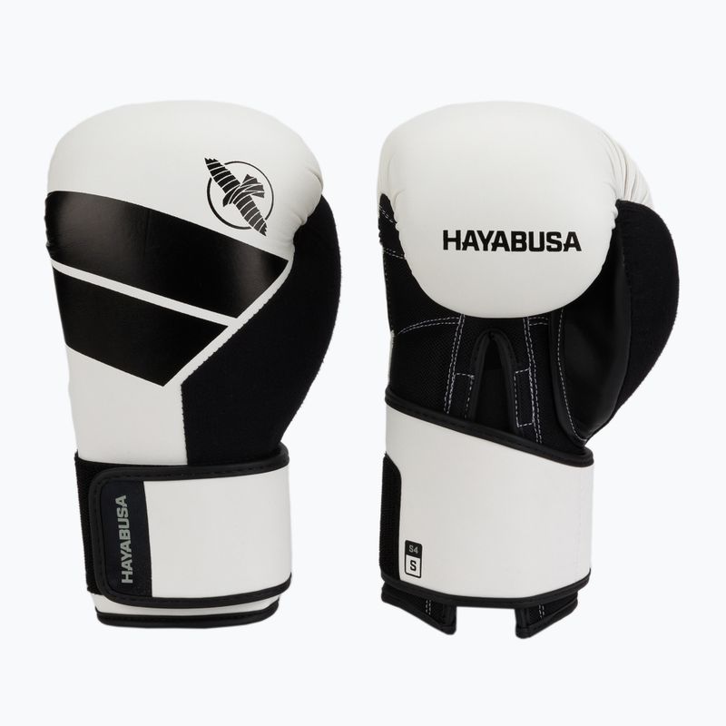 Hayabusa S4 juodai baltos S4BG bokso pirštinės