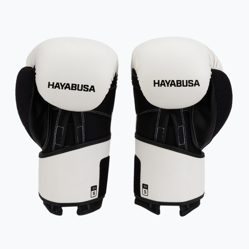 Hayabusa S4 juodai baltos S4BG bokso pirštinės 2