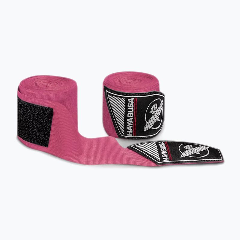 Bokso raiščiai Hayabusa Perfect Stretch Handwraps 450 cm pink 2