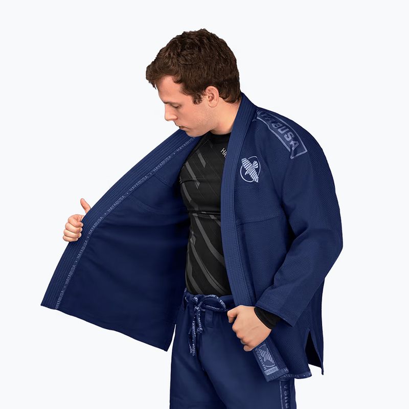 GI į brazilų jiu-jitsu Hayabusa Lightweight navy 3