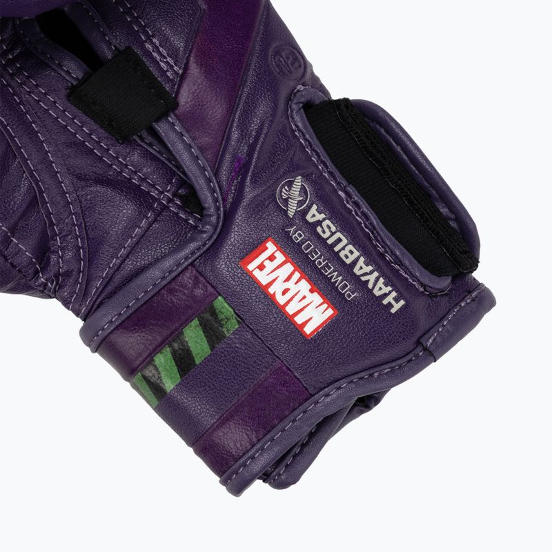Bokso pirštinės Hayabusa Marvel's Hulk purple/green 6