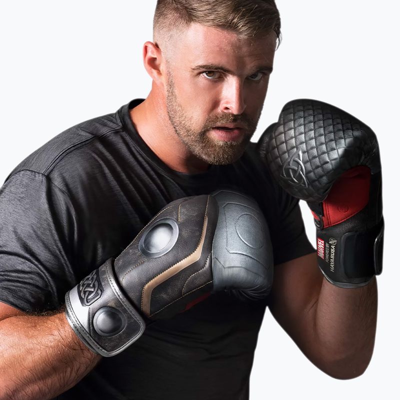 Bokso pirštinės Hayabusa Thor silver 5