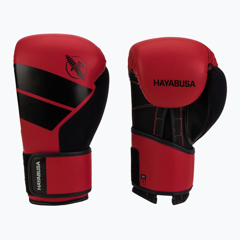 Hayabusa S4 raudonos S4BG bokso pirštinės