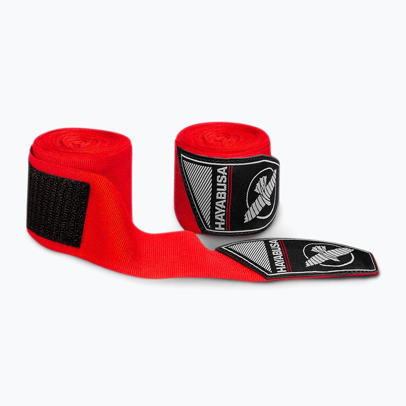Bokso raiščiai Hayabusa Perfect Stretch Youth Hand Wraps 450 cm red 2