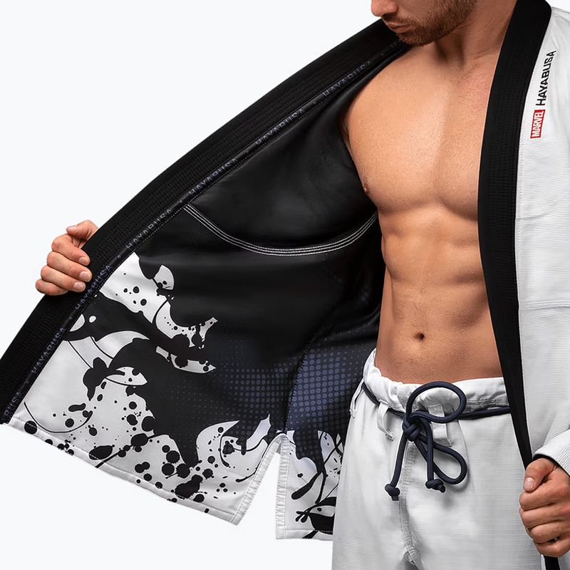 GI į brazilų jiu-jitsu Hayabusa Marvel Venom white 4