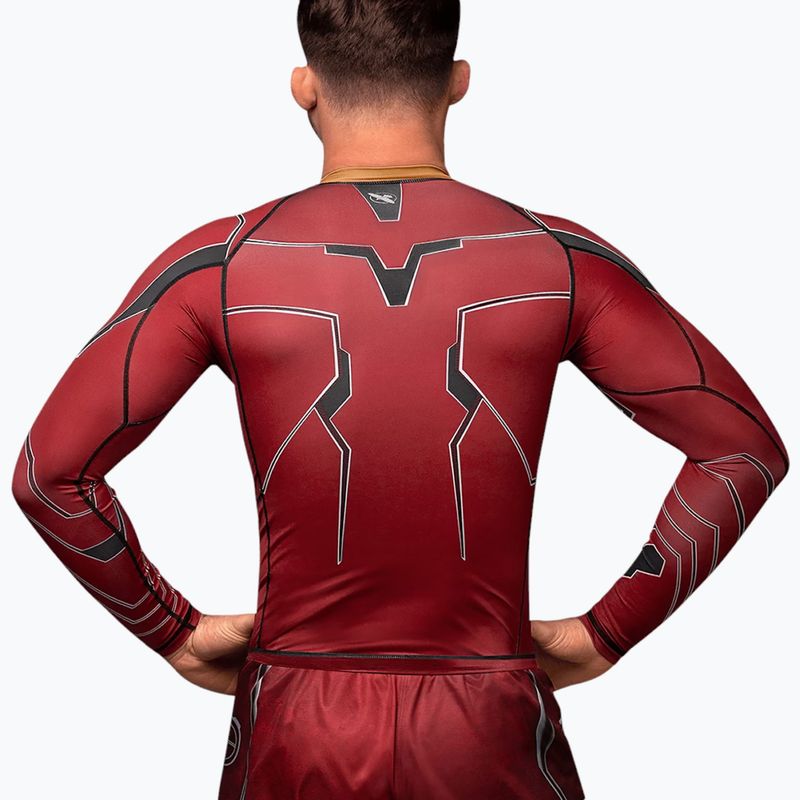 Moteriški marškinėliai ilgomis rankovėmis Hayabusa Marvel's Iron Man red 2