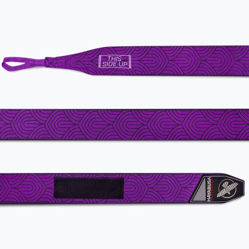 Bokso tvarsčiai Hayabusa Perfect Stretch Printed 450 cm purple lotus 3