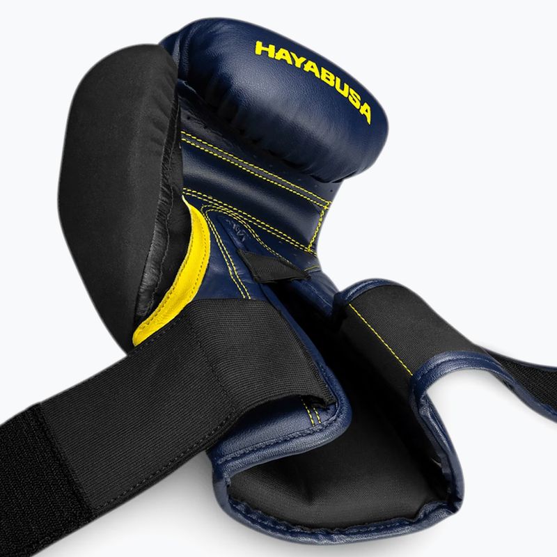 Bokso pirštinės Hayabusa T3 navy/yellow 3