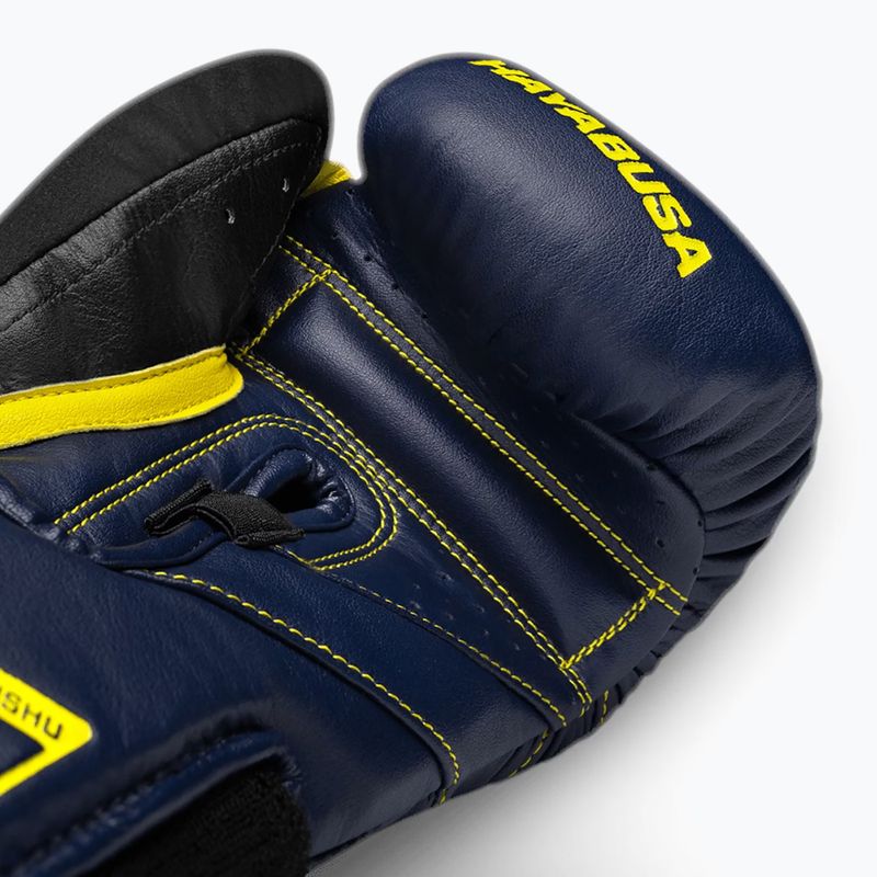 Bokso pirštinės Hayabusa T3 navy/yellow 4