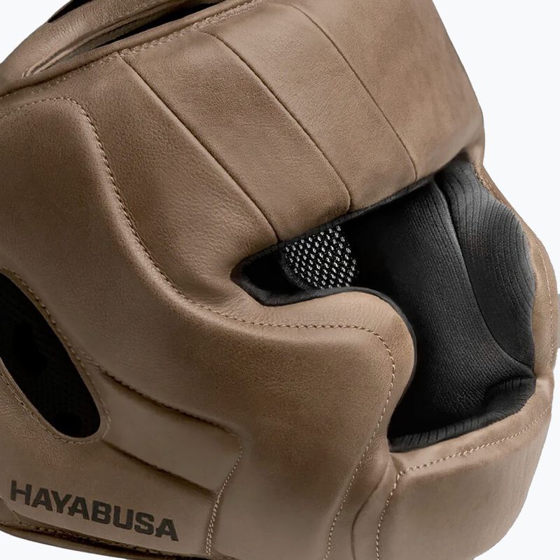 Hayabusa T3 Lc Headguard rudos spalvos bokso šalmas T3LXHG-BR 6