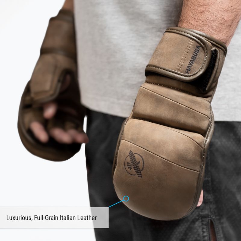 Bokso pirštinės Hayabusa T3 LX Hybrid brown 9