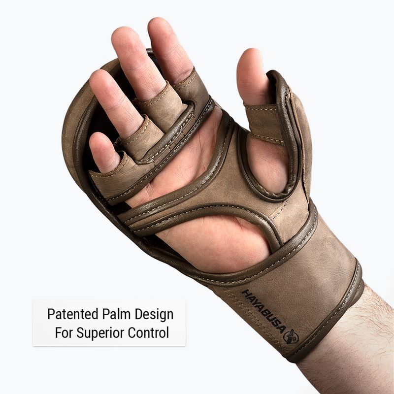 Bokso pirštinės Hayabusa T3 LX Hybrid brown 10