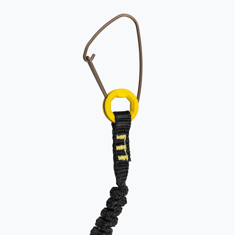 Ilgas virvės diržas ledkirviui Grivel Single Spring Light Plus black/black 2
